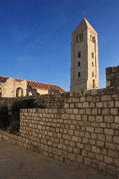 Bell tower and the ruins of church of St. John the Evangelist 7